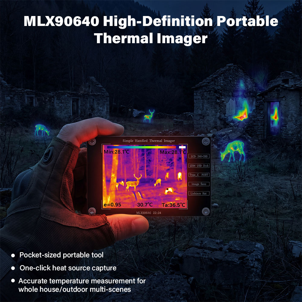 3.2 inch Digital Infrared Ther - огляд і ціна Nf 521 Thermal Imaging Camera