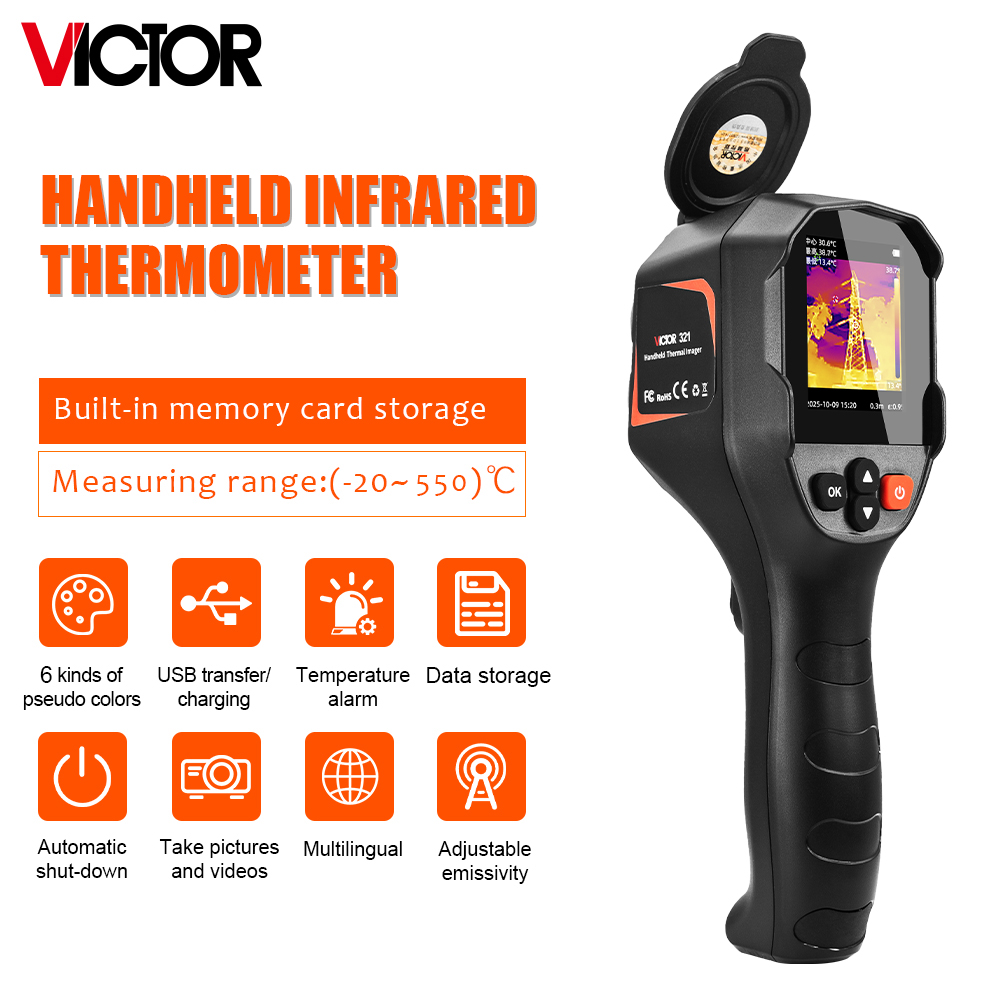 VICTOR Thermal Imager TISR 240 - огляд і ціна Nf 521 Thermal Imaging Camera