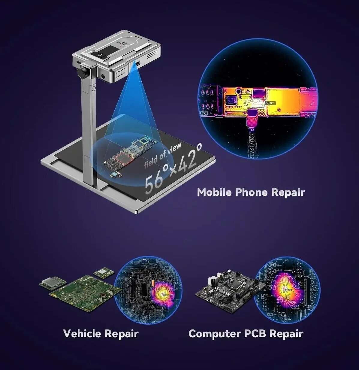 LANGCHI ShortCam III 4K Infrar - огляд і ціна Shortcam Thermal Imaging Pcb
