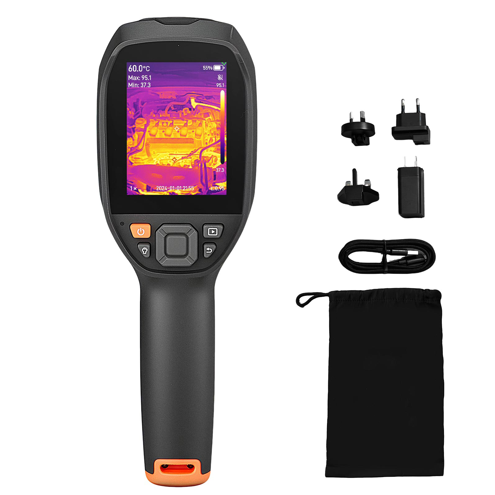 VEVOR Pro Thermal Imaging Came - огляд і ціна Thermal Imaging Camera 256X192